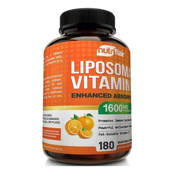 Suplemento Vitamina C Liposómal Nutriflair 180 Capsulas 