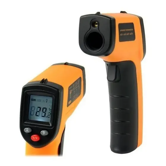 Termómetro Digital Infrarrojo Láser 380° °c/°f