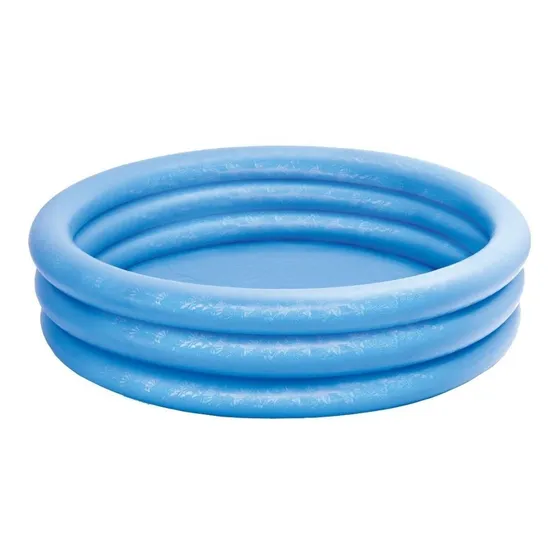 Pileta inflable redonda Intex Crystal Blue 58446 de 1.68m x 38cm 481L celeste caja