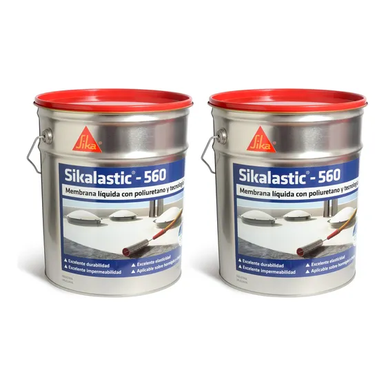 Membrana Liquida Sikalastic 560 Impermeabilizante 20 + 20 Kg