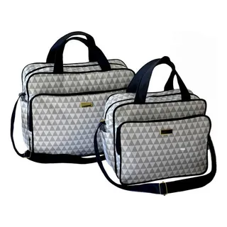 Kit Bolsa Maternidade _ Enxoval Mala BebĂȘ TriĂąngulo_ 2 Pçs Kit Bolsa Maternidade _ Enxoval Mala BebĂȘ TriĂąngulo_ 2 Pçs