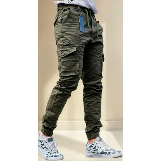 Pantalón Jogger Cargo Drill Táctico  - Resiste Y Cómodo