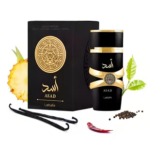 Perfume Arabe Lattafa Asad Eau Masculino Parfum 100 Ml Original Perfume Arabe Lattafa Asad Eau Masculino Parfum 100 Ml Original