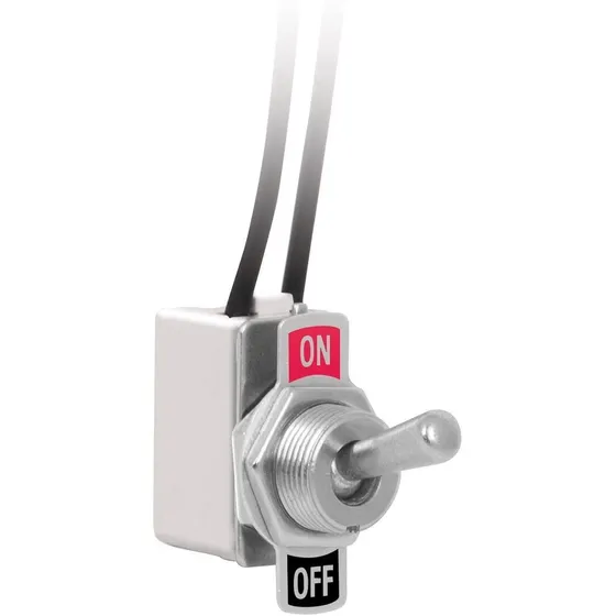 4 Pzas De Interruptor Switch On Off De Palanca Con Cable