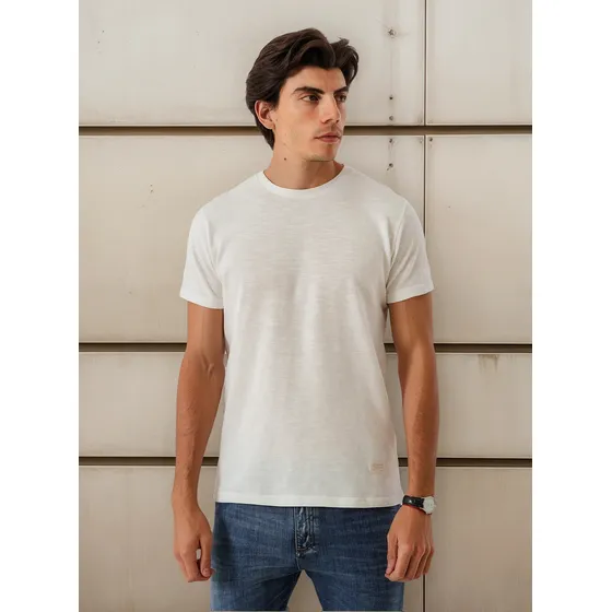 Remera District Lincoln Confeccionada En Lanilla