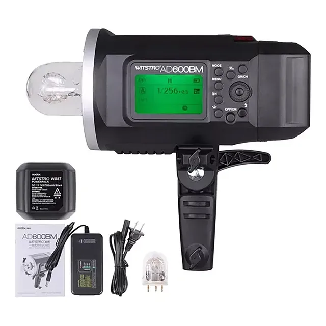 Godox Witstro Ad600bm/gn87/hss 1/8000s Flash Estroboscópico