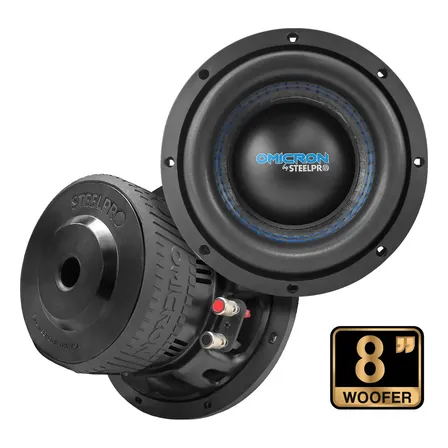 Subwoofer 8 Pulgadas 4+4 Ohms 2000w Max Omicron Steelpro