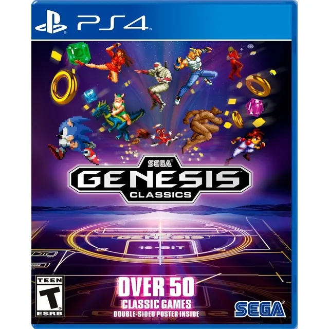 SEGA Genesis Classics Standard Edition PS4 Físico