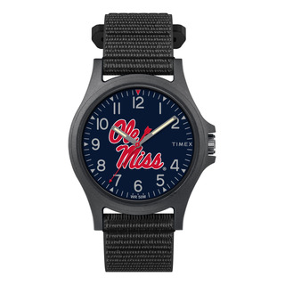 Reloj Timex Collegiate Pride Ole Miss Rebels Para Hombre, 40 Reloj Timex Collegiate Pride Ole Miss Rebels Para Hombre, 40