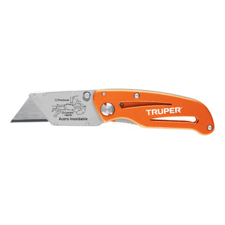 Navaja Abatible 6 Cuerpo De Aluminio Y Acero Inox, 101101 Navaja Abatible 6 Cuerpo De Aluminio Y Acero Inox, 101101
