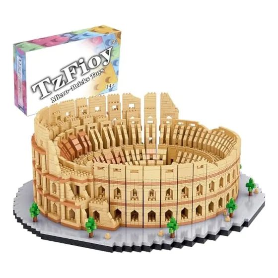 Juego De Bloques De Construcción Del Coliseo De