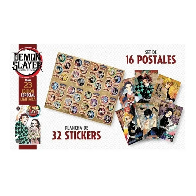 Demon Slayer Tomo 23 - Especial Con Cofre - Ivrea Arg.+reg.