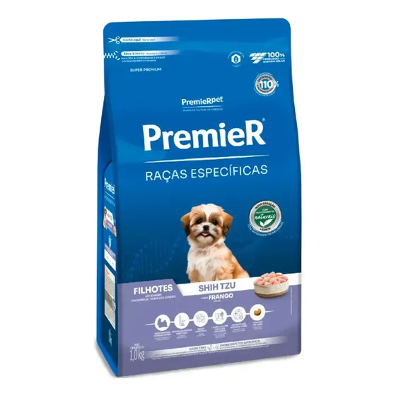 Ração Seca Premier Shih Tzu Filhote Frango 1Kg