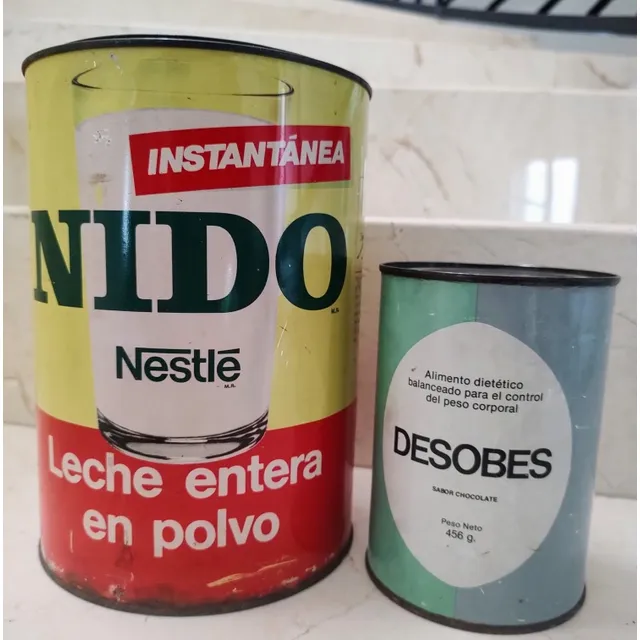 Antiguas Latas Leche Publicidad No Anuncio No Chocomilk