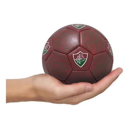 Minibola Fluminense Flumini2 Sport Bel Grená Pvc Texturizada