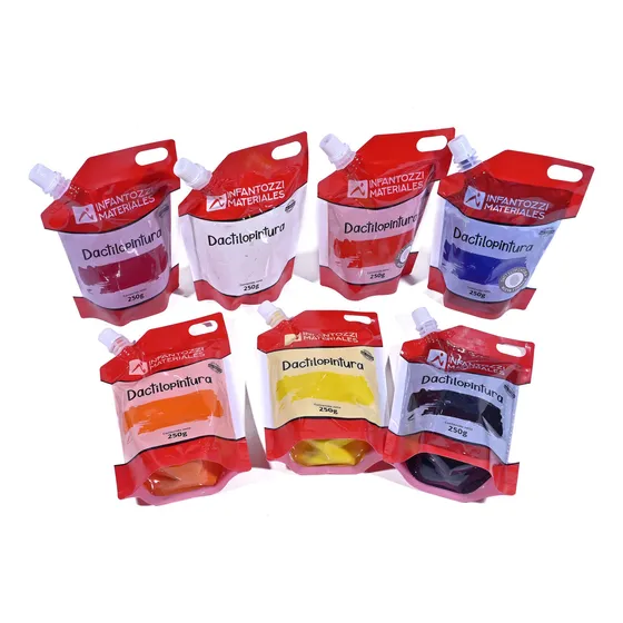 Dactilopintura Sachet 250grs Negro Infantozzi - Goldin 