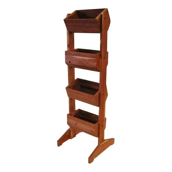 Macetero De Madera De Quebracho. Especiero De Madera.