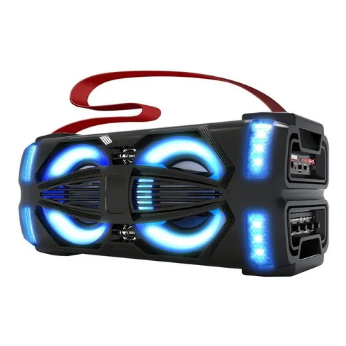 Parlante Novik Neo LIGHT-X portátil con bluetooth negra