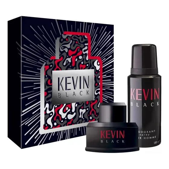  Estuche Kevin Black Edt 60ml + Deo 150 Ml 
