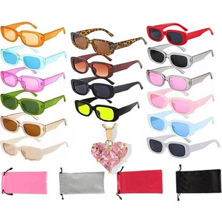 16 Piezas Lentes De Sol Para Mujer Hombre Dama Gafas Vintage 16 Piezas Lentes De Sol Para Mujer Hombre Dama Gafas Vintage