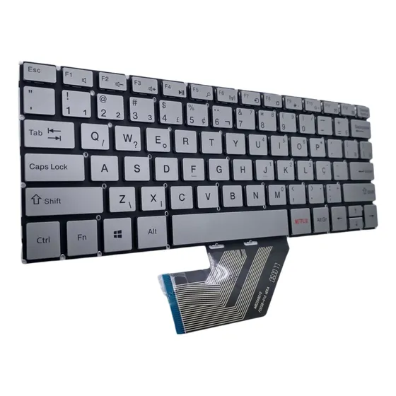 Teclado Compativel Multilaser M11w Prime 2 Em 1 Pc280 Pc301