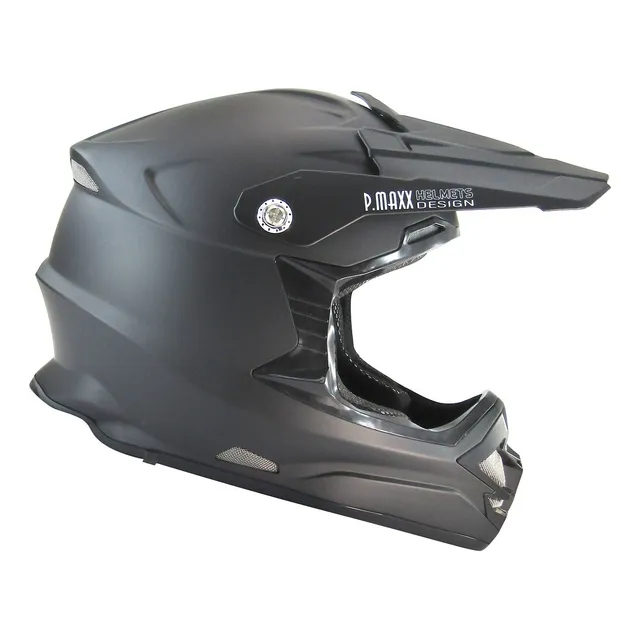 Casco Cross Power Maxx  Adulto  Negro Mate