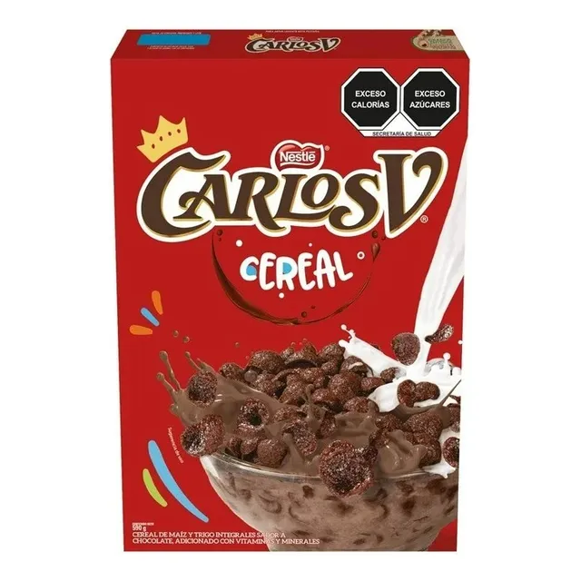 Cereal Nestlé Carlos V Integral Sabor Chocolate 590 G