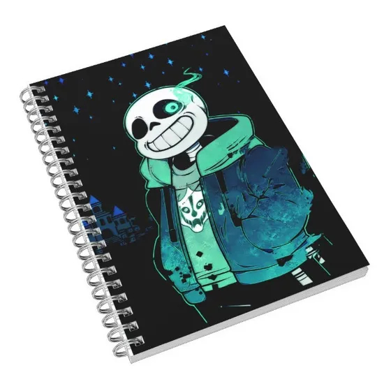Under Tale Sans N Video Juegos Libreta De Dibujo Pasta Dura
