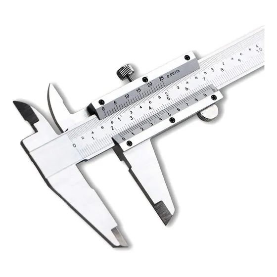 Calibrador Vernier Acero Inoxidable 0,6inc 150mm Simhevn