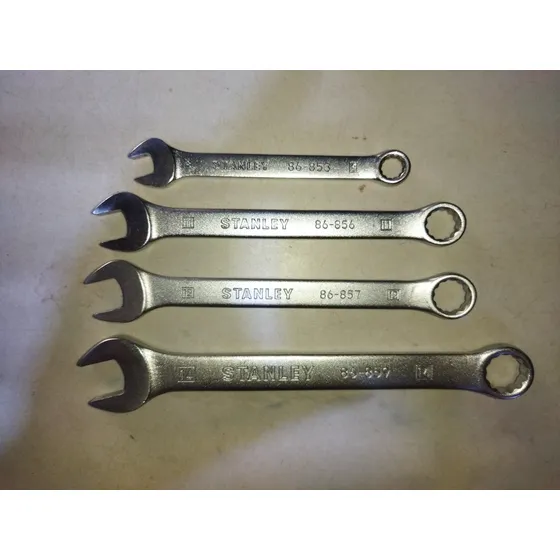 Llaves Combinadas Stanley 8mm, 11m, 12mm, 14mm Nueva (jgo 4)