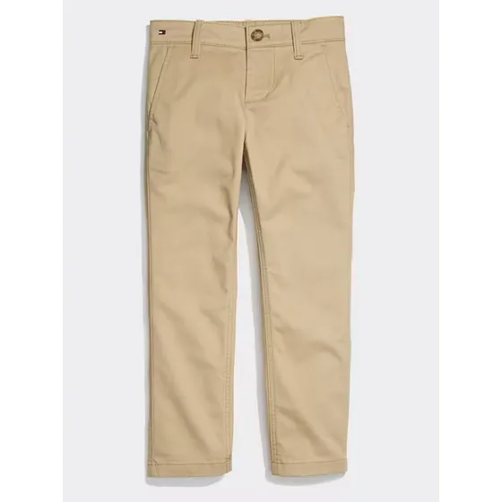 Pantalón Beige Chino Elastico - Adaptive Tommy Hilfiger
