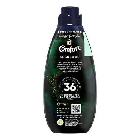 Amaciante Concentrado Comfort Segredos 36 1 L