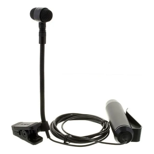Micrófono Para Instrumentos Shure Pga98h Xlr Color Negro