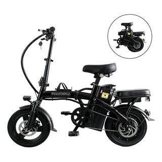 Bicicleta Eléctrica Voltbull- F1 400w Batería Recargable Negro