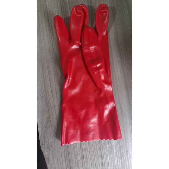 Guante Pvc Rojo