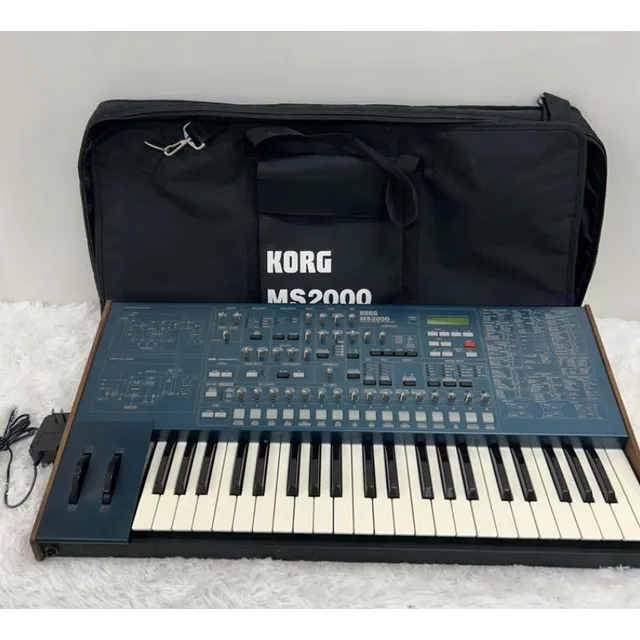 Korg Ms2000 Virtual Analog Modeling Synthesizer With Adapter
