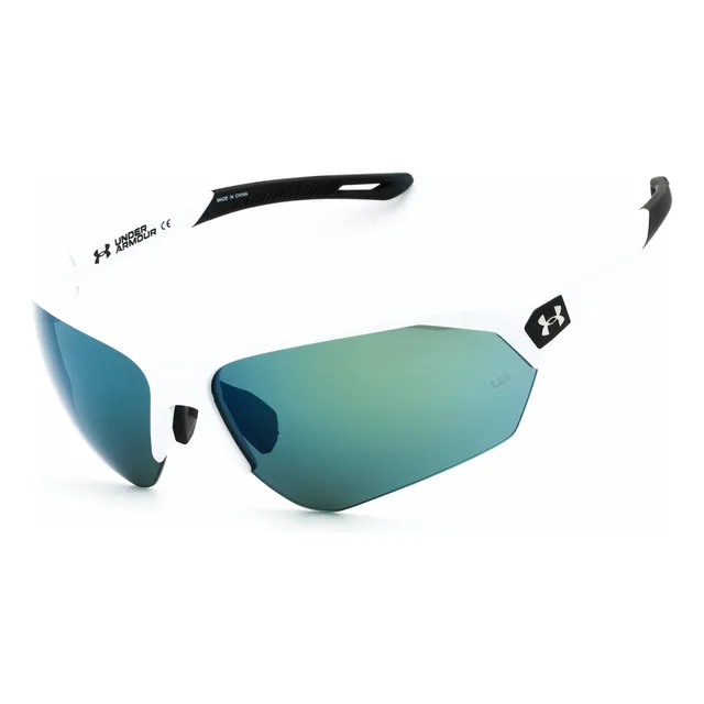 Lentes Under Armour 204088 Ccp 66v8 Ua 0001/g/s Color de la lente Verde Color de la varilla Negro Color del armazón Blanco