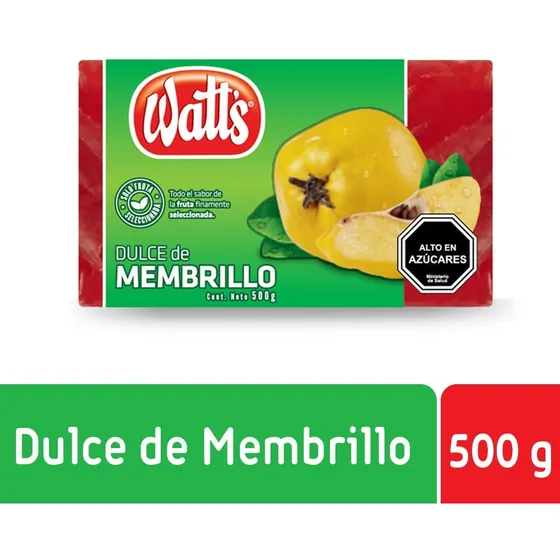 Dulce De Membrillo Watt´s Bolsa 500 G