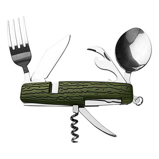 Cuchillo Y Tenedor Multiusos Para Acampar Al Aire Libre Cuchillo Y Tenedor Multiusos Para Acampar Al Aire Libre