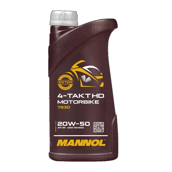 Aceite Mannol Moto 20w50 4t 7830 Motorbike Mineral 1lt Aleman | Cuotas sin interés
