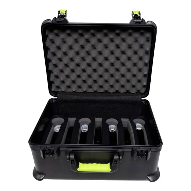 Shure By Gator - Case Rígido Para 7 Micrófonos Y Cables