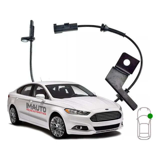 Sensor Abs Dianteiro Lado Direito - Ford Fusion 2013 A 2019