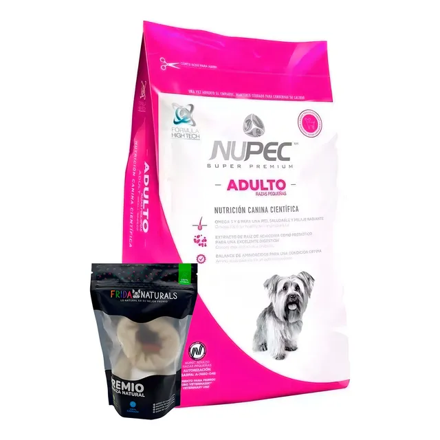 Croquetas Nupec Adulto Raza Pequeña 8kg + Para Perro