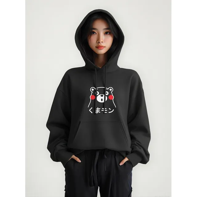 Buzo De Frisa Kumamon - Goth Grunge Aesthetic Tumblr Japan