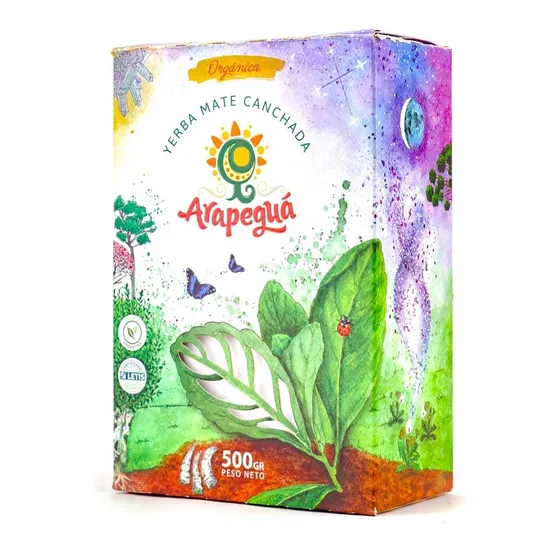 Yerba Mate Arapeguá Canchada Orgánica X 1 Unid Premium