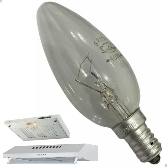 Lâmpada E-14 40w 220v Do Depurador Philco Pdr90b Original