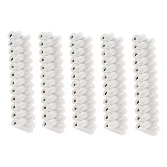 10 Barras Conector Elétrico Tipo Sindal C12 Bornes 1 A 1,5mm