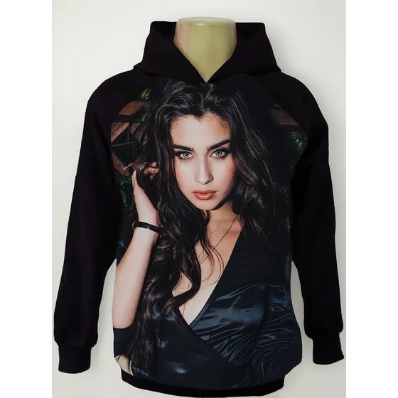 Casaco Raglan Moleton Moletom Pop Lauren Jauregui Mod 3
