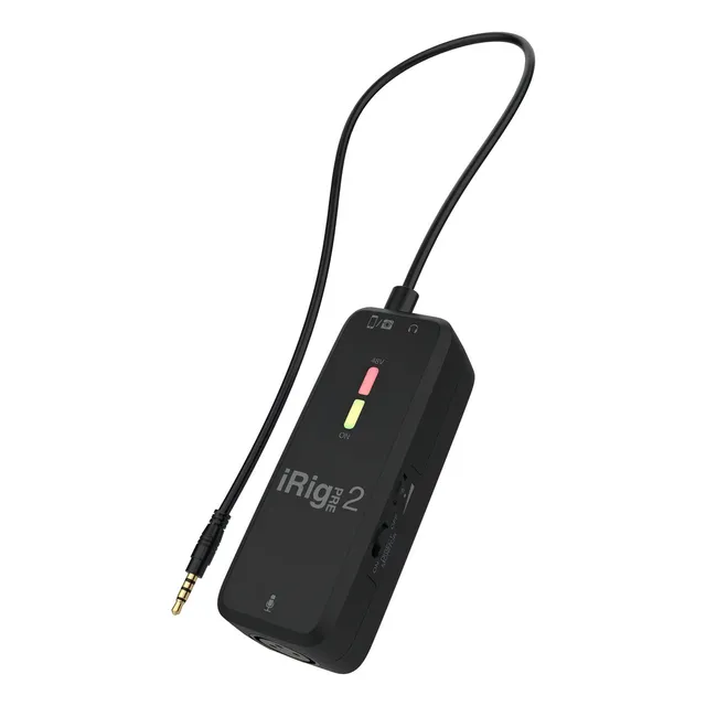 Interfaz De Micrófono Irig Pre 2 Ik Multimedia