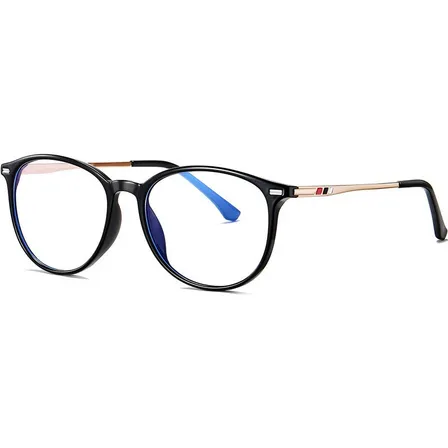 Lentes Para Computadora Anti Luz Azul Para Hombre Y Mujer Color Negro